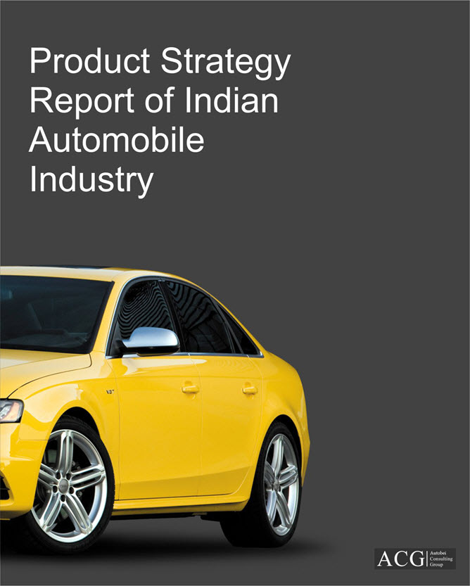 Product Strategy Report of Indian Automobile Industry