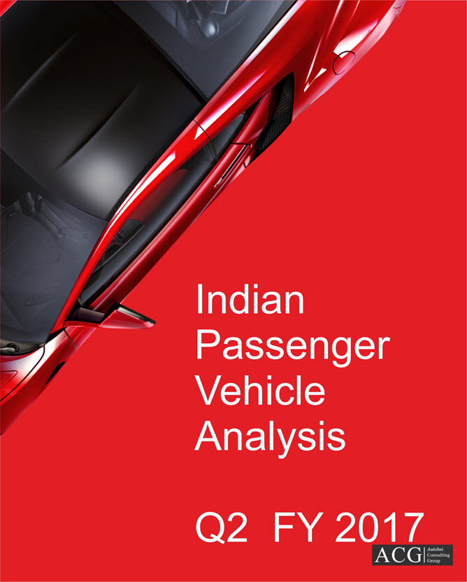 Indian Passenger Vehicle Market Analysis Q2 FY 2017