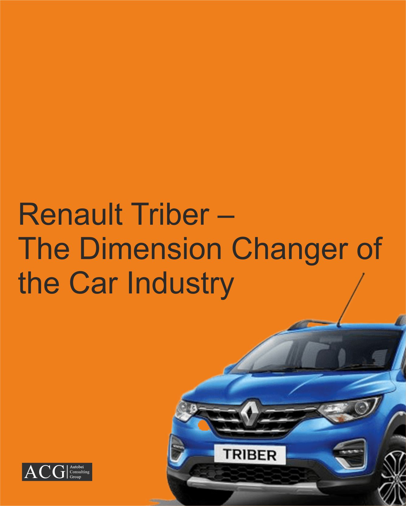 Renault Strategy for Indian car Market