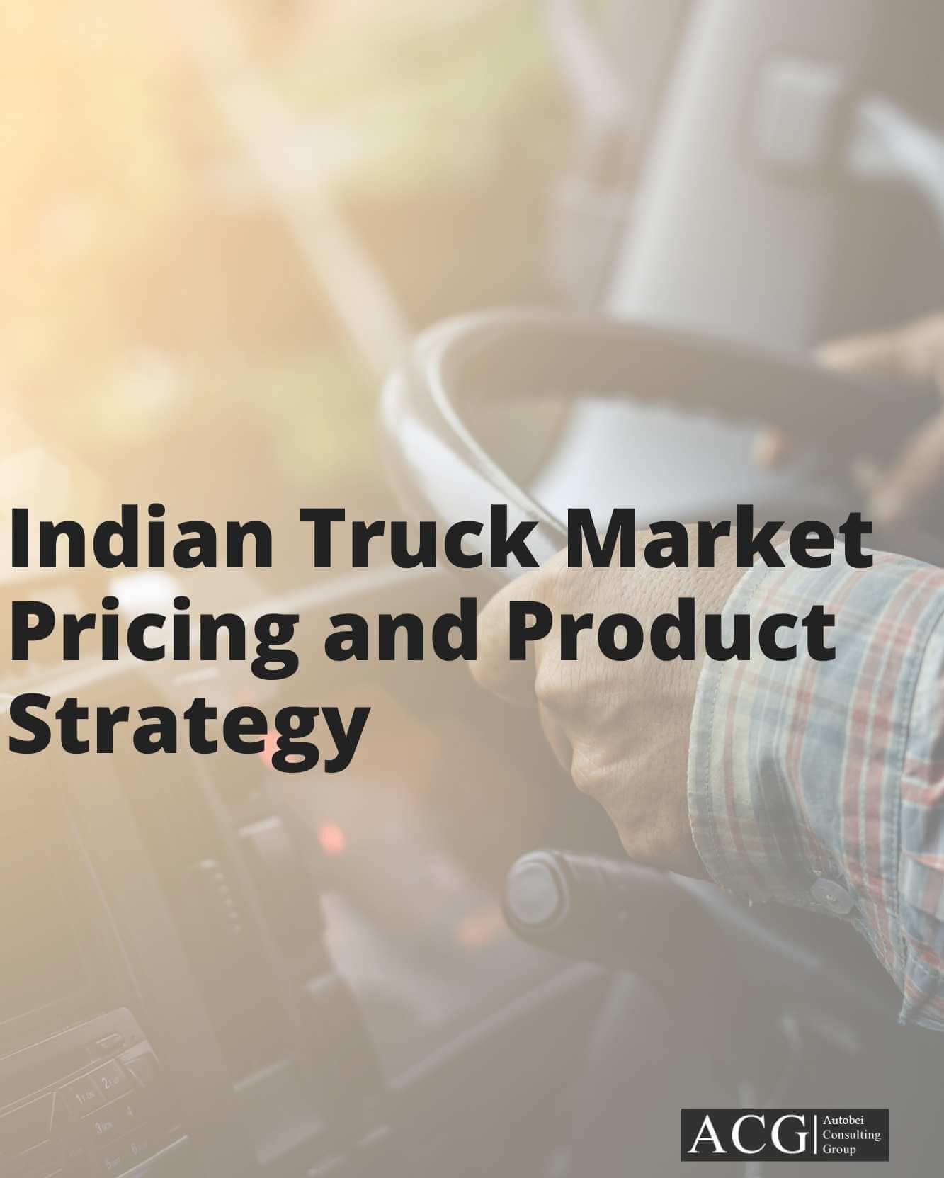 Indian Truck Market Pricing and Product Strategy