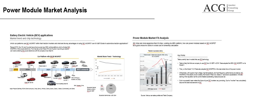 Electric Vehicle Power Module Application Analysis