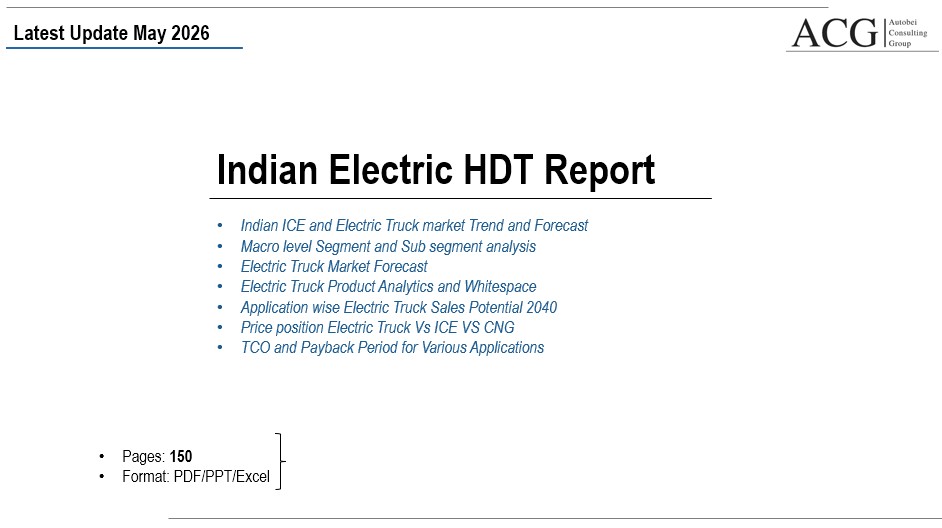 Indian Electric Heavy Duty Truck 2040