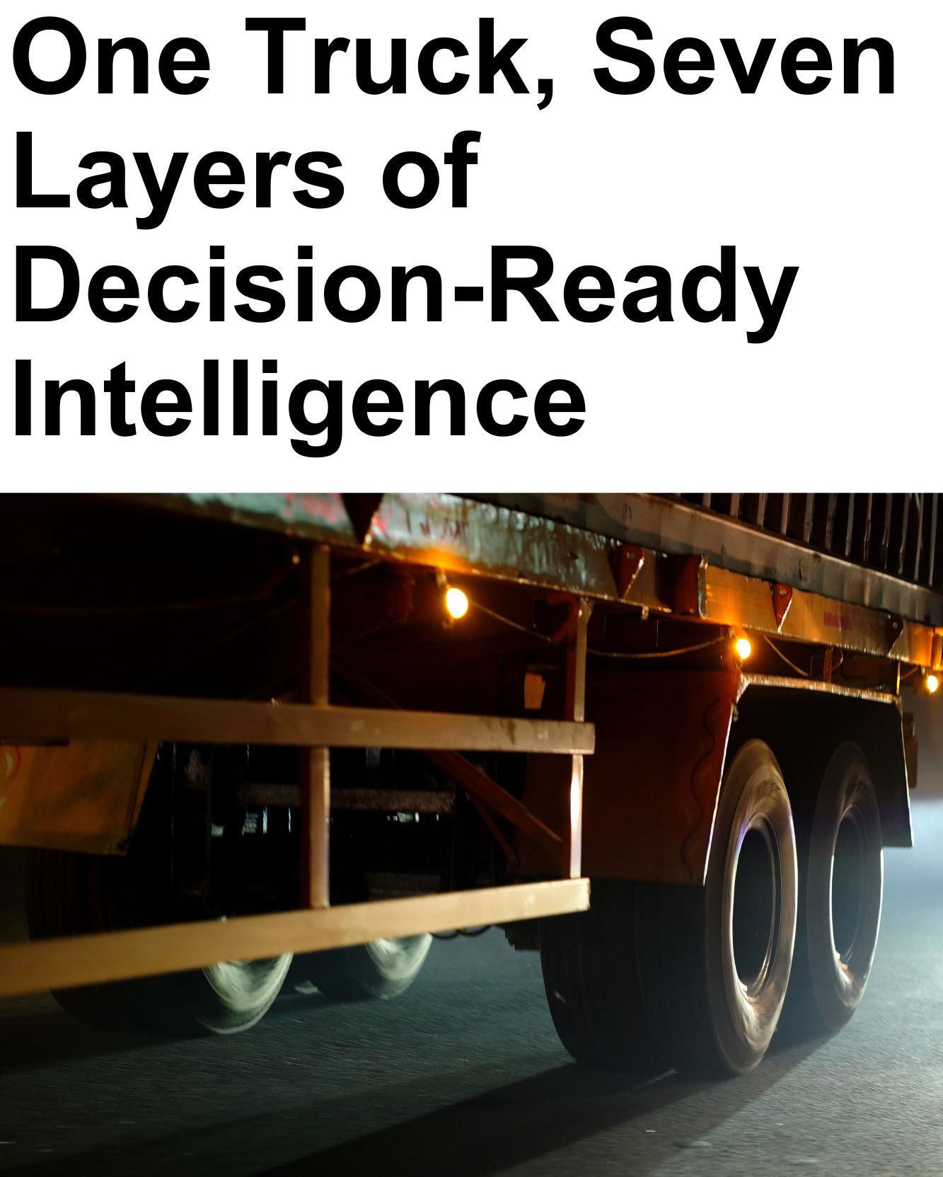 Model and Application wise Indian Truck PARC Data and forecast