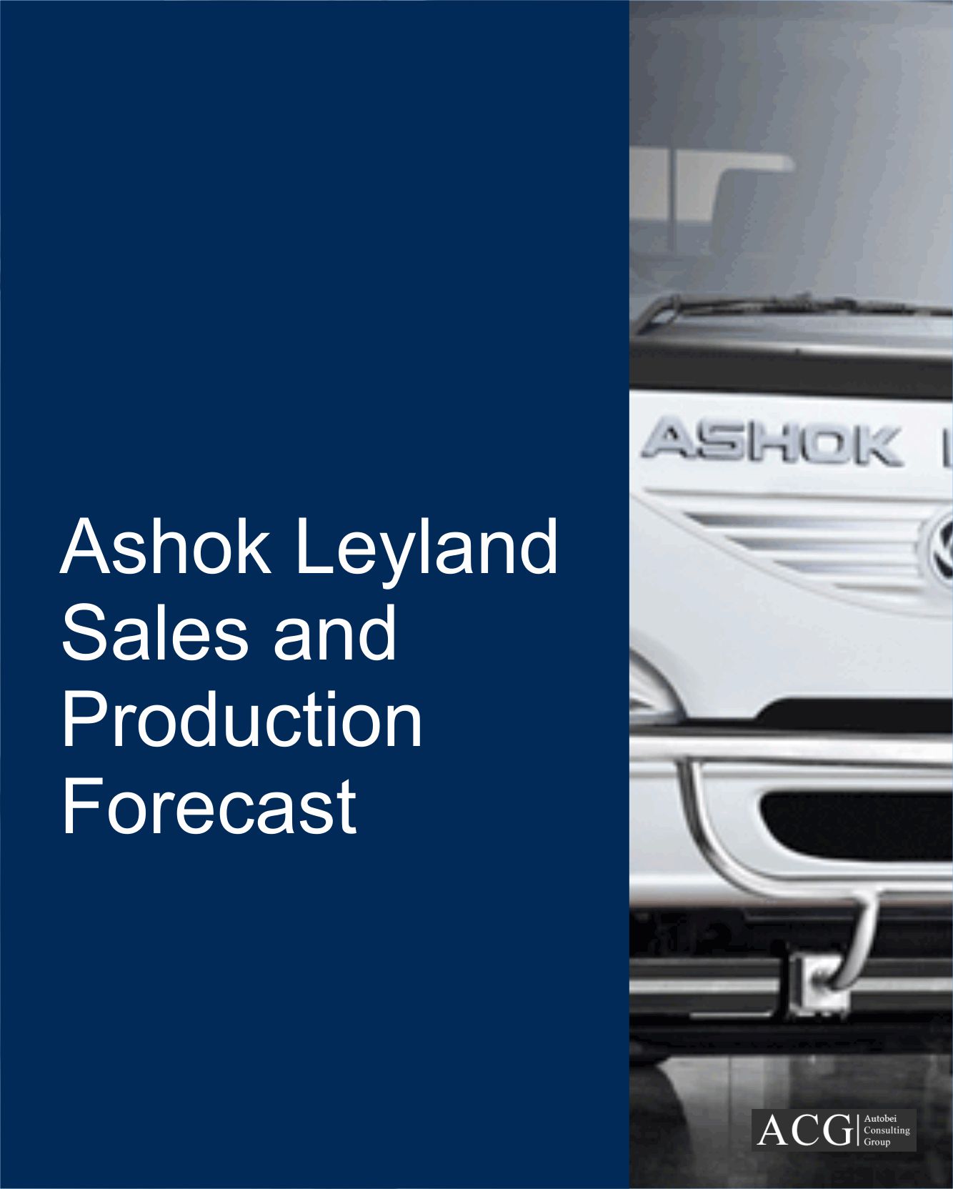 Ashok Leyland Sales and Production Forecast