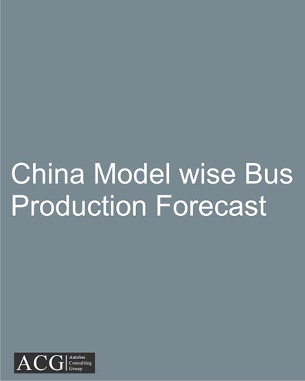 China Model wise Bus Production Forecast