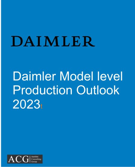 Daimler Model level Production Outlook 2023