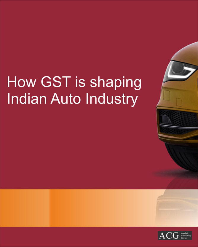 GST impact on Indian Auto Industry