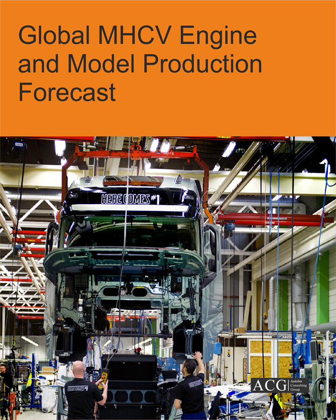 Global MHCV Engine and Model Production Forecast 2000 to 2021