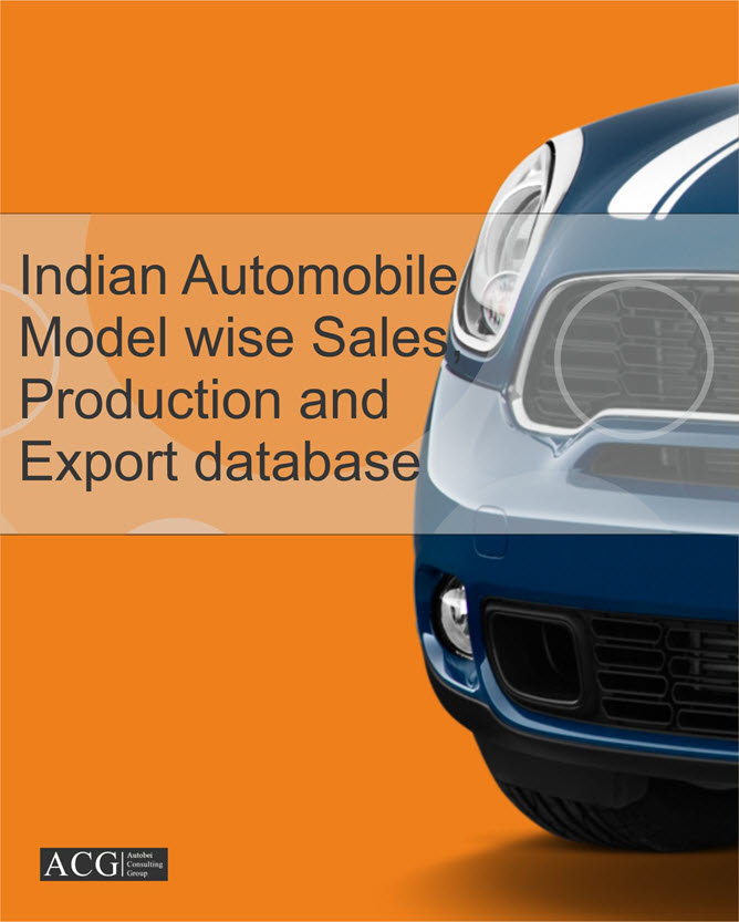 Indian Automobile Model wise Sales, Production and Export database