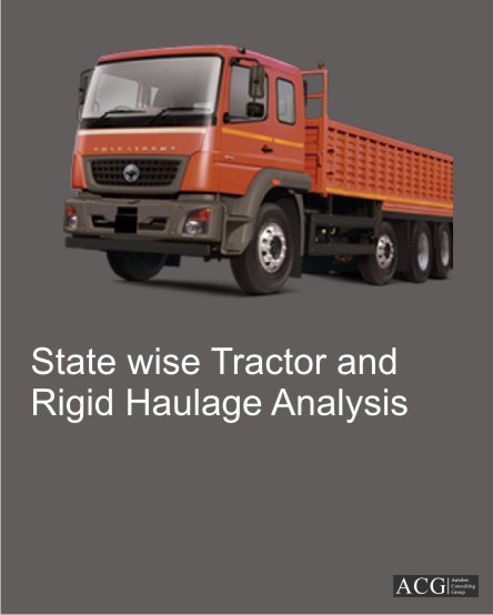 State wise Tractor and Rigid Haulage Analysis